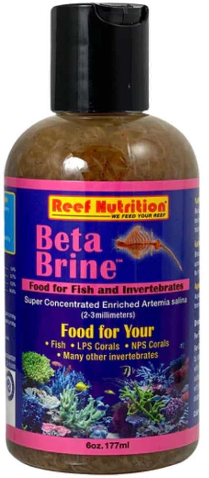 REEF NUTRITION BETA BRINE 6OZ