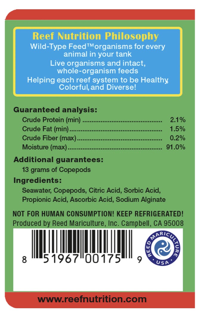 REEF NUTRITION TIGGER FEAST 6OZ