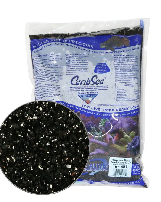 CARIBSEA ARAGALIVE 20LB HAWAIIAN BLACK