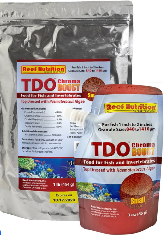REEF NUTRITION TDO CHROMA BOOST SMALL 3OZ