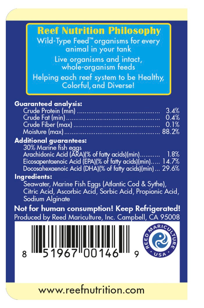 REEF NUTRITION R.O.E. 6OZ